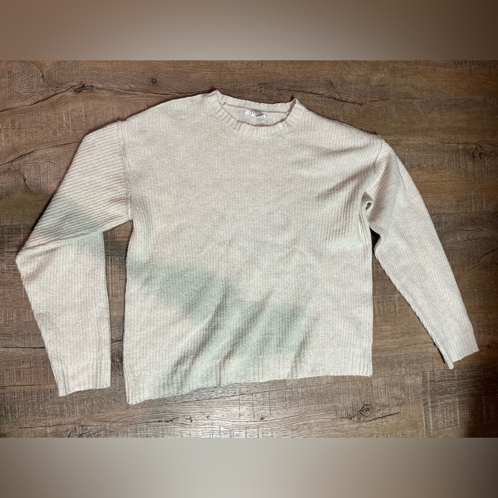 Full Tilt Cream Women’s Sweater